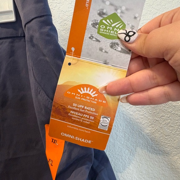 Navy Blue Skirt with Drawstring Details - Picture 5 of 8